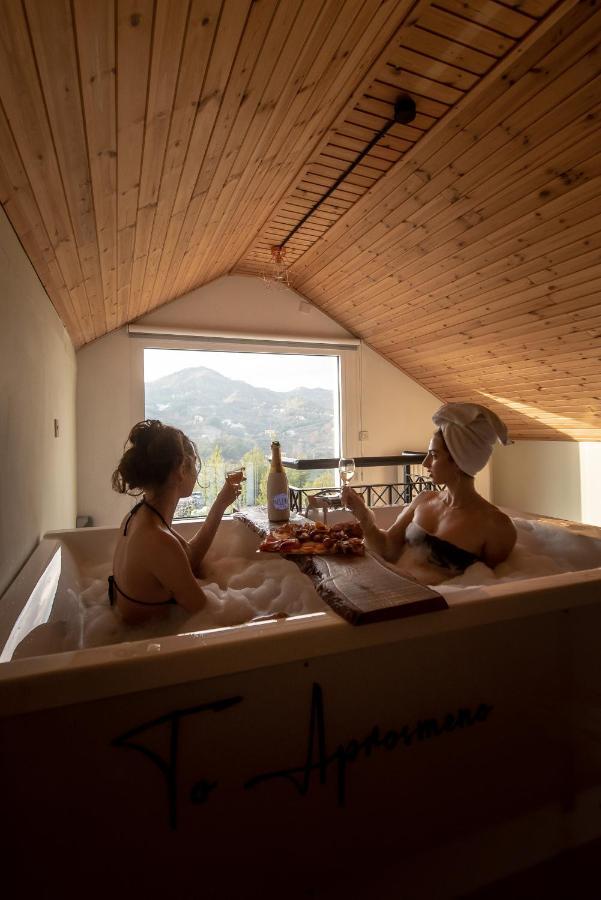 Aprosmeno Jacuzzi House 2 Apartment Агрос Екстериор снимка