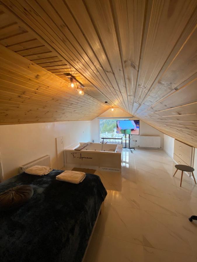 Aprosmeno Jacuzzi House 2 Apartment Агрос Екстериор снимка